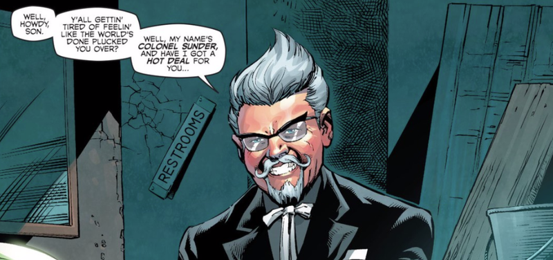 Illustration for article titled The KFC Superhero Comic Is One of the Weirdest Things You’ll Read All Week